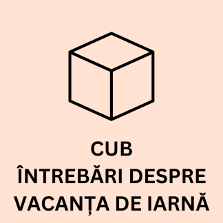 GRATUIT! - Cub cu întrebări despre vacanța de iarnă